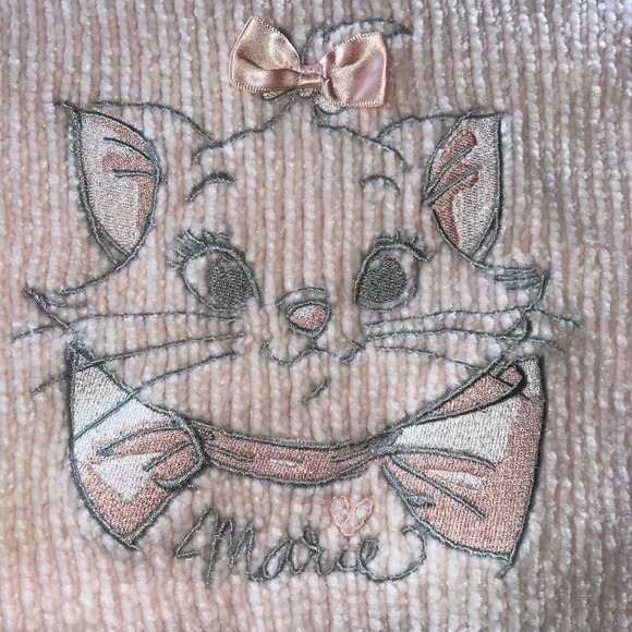 disney sweater marie pink chenille - Picture 2 of 7